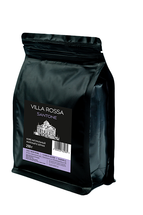 Кофе в зернах Villa Rossa Santone [Вилла Росса Сантоне] 50/50/СР, 250 гр