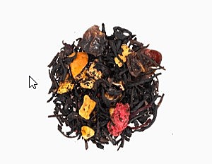 Чай Крупнолистовой черный Фруктовая смесь 250гр Tasty Coffee [Тэйсти Кофе]